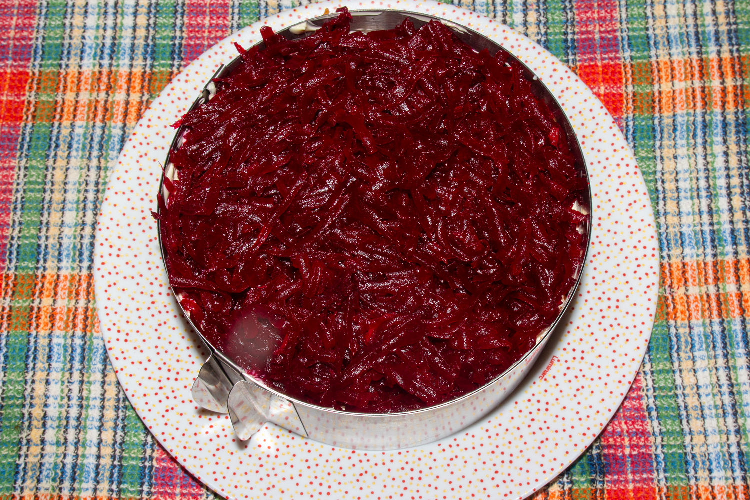 слой из свеклы по рецепту Сельдь под шубой (3)