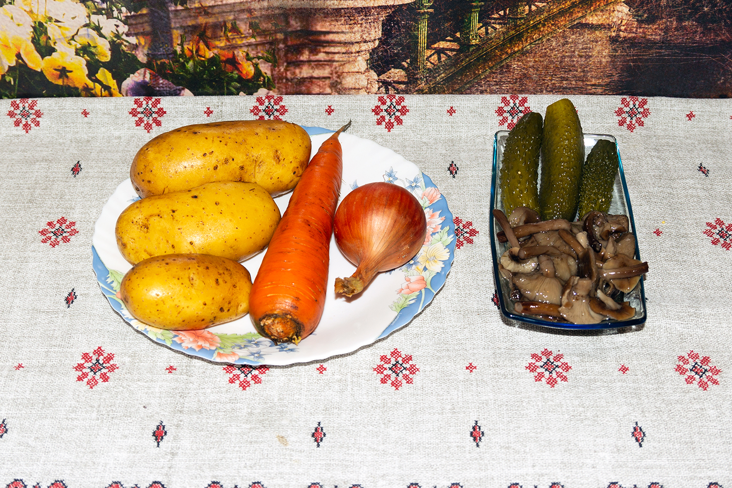 ингредиенты для рецепта рассольник с курицей