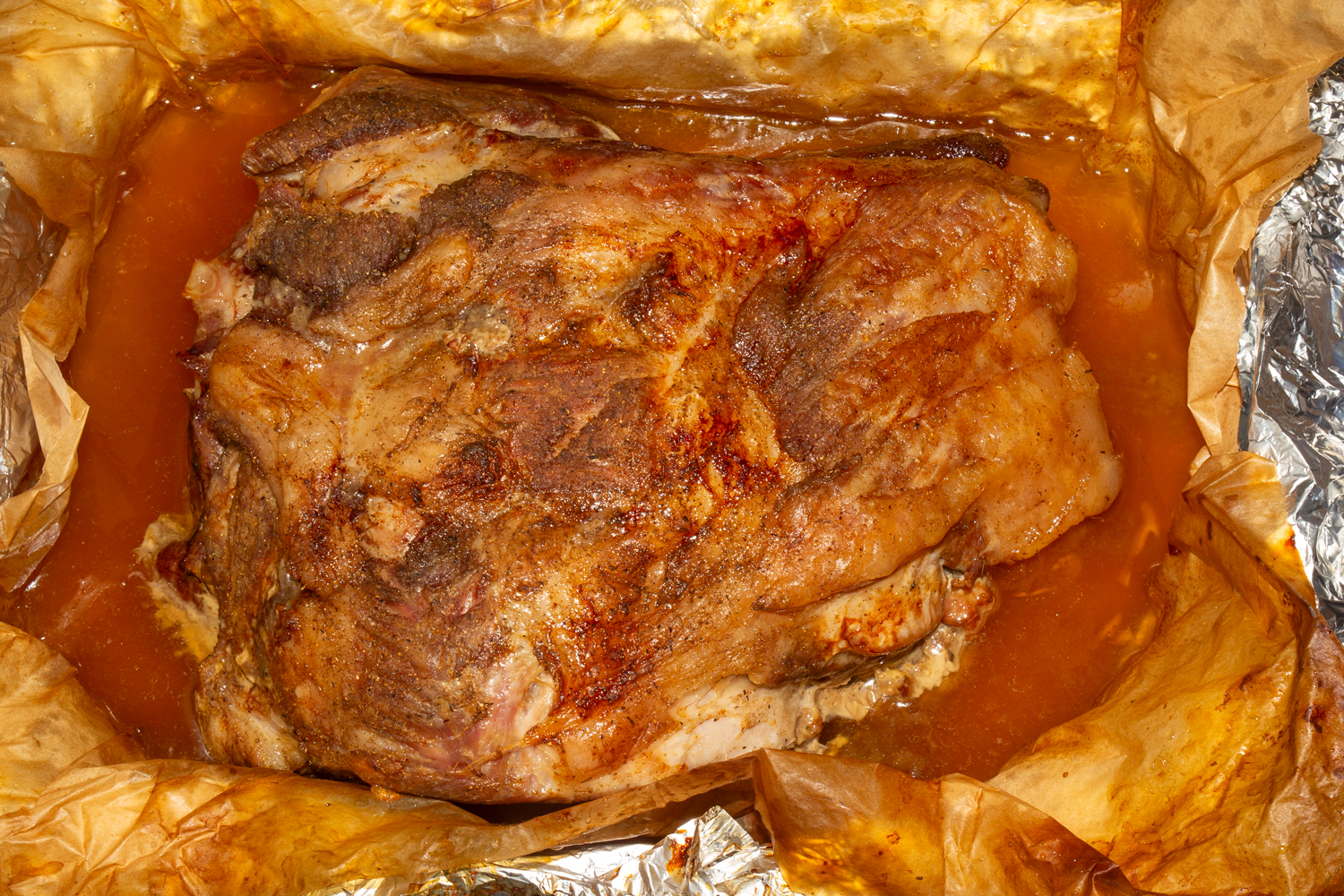 готовое мясо по рецепту Запеченная свиная шея в специях