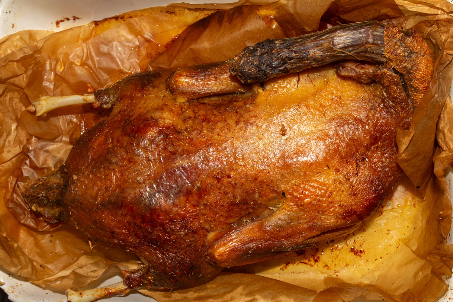 утка приготовленная по рецепту Утка с гречкой в духовке