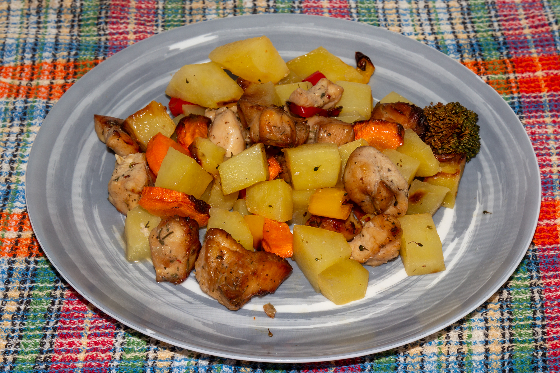 Фото к рецепту Куриное филе с овощами Куриное филе с овощами