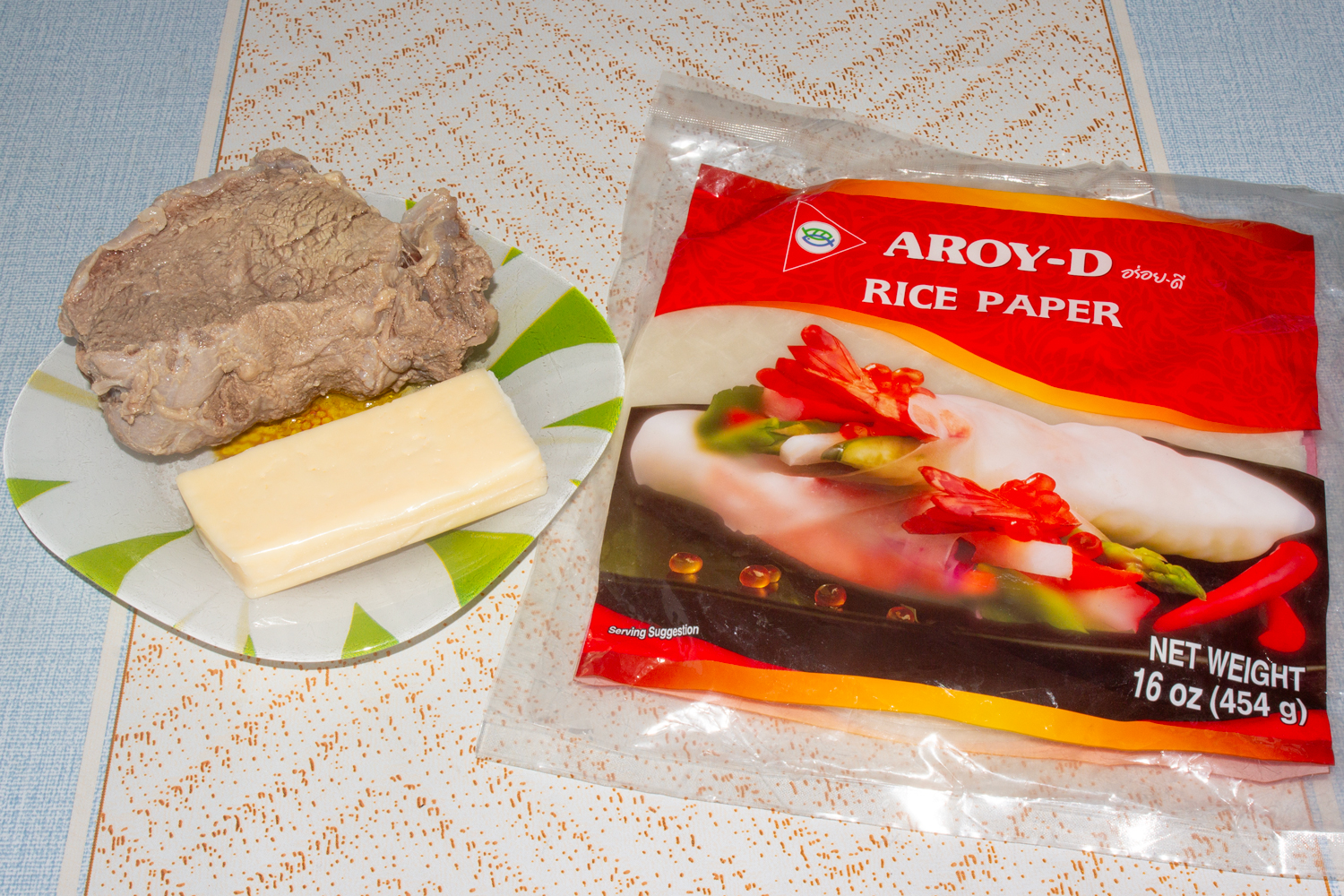 ингредиенты для рецепта Улитки из рисовой бумаги в аэрогриле продукты для рецепта Улитки из рисовой бумаги в аэрогриле