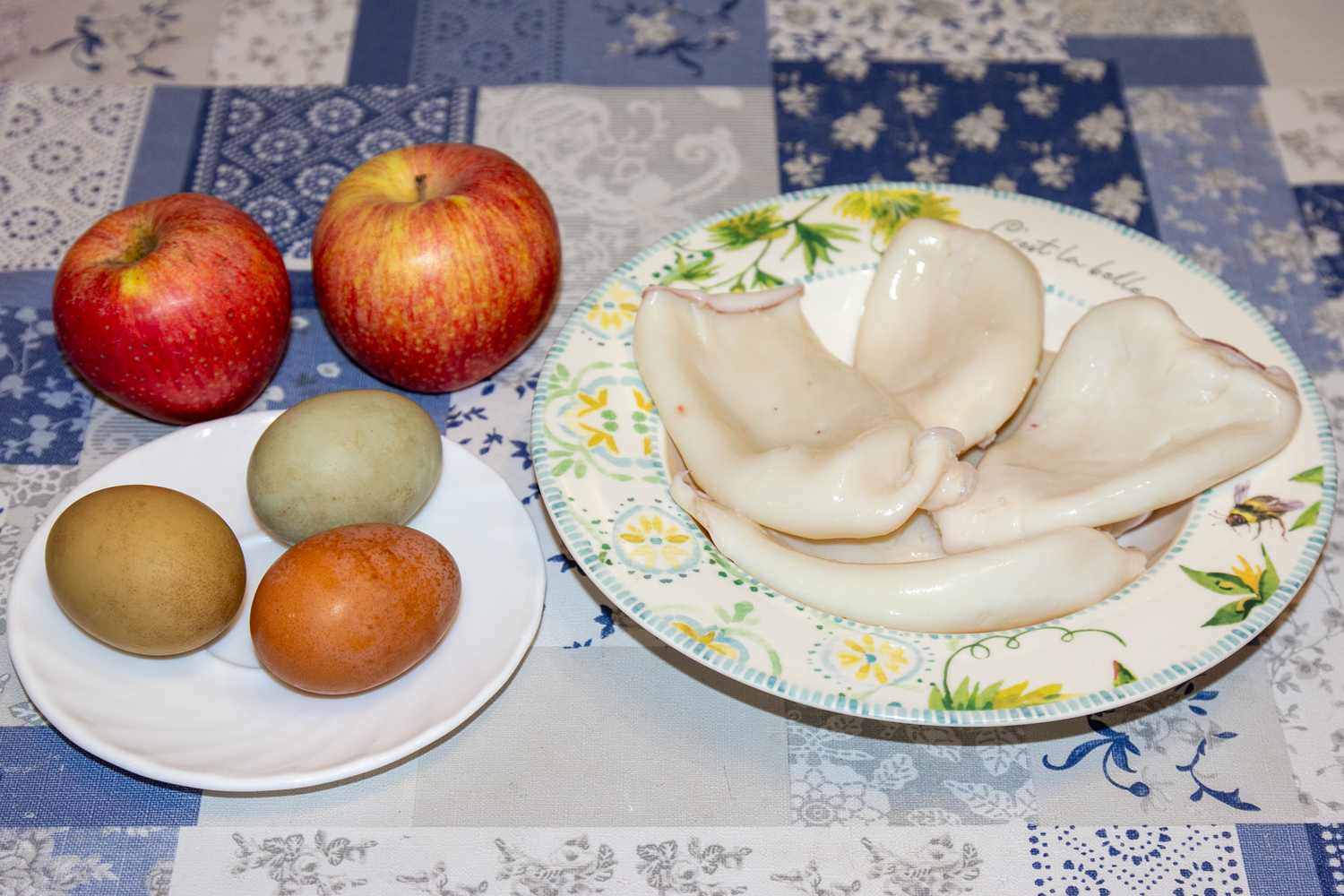 ингредиенты для рецепта Салат Нежность продукты для рецепта Салат Нежность
