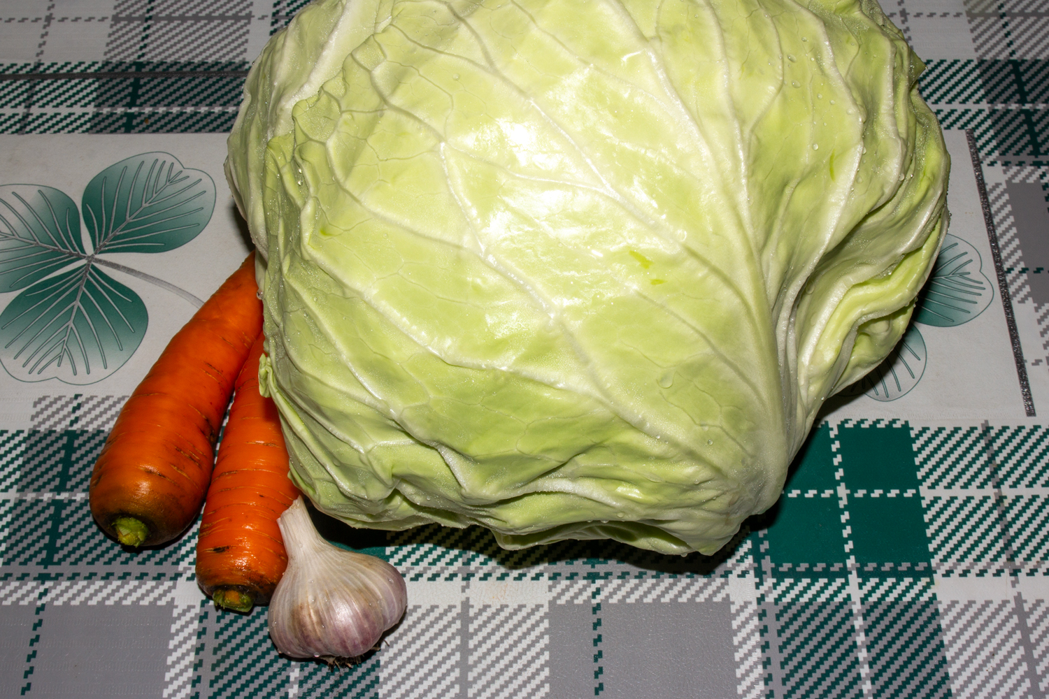 продукты для рецепта Капуста по-корейски