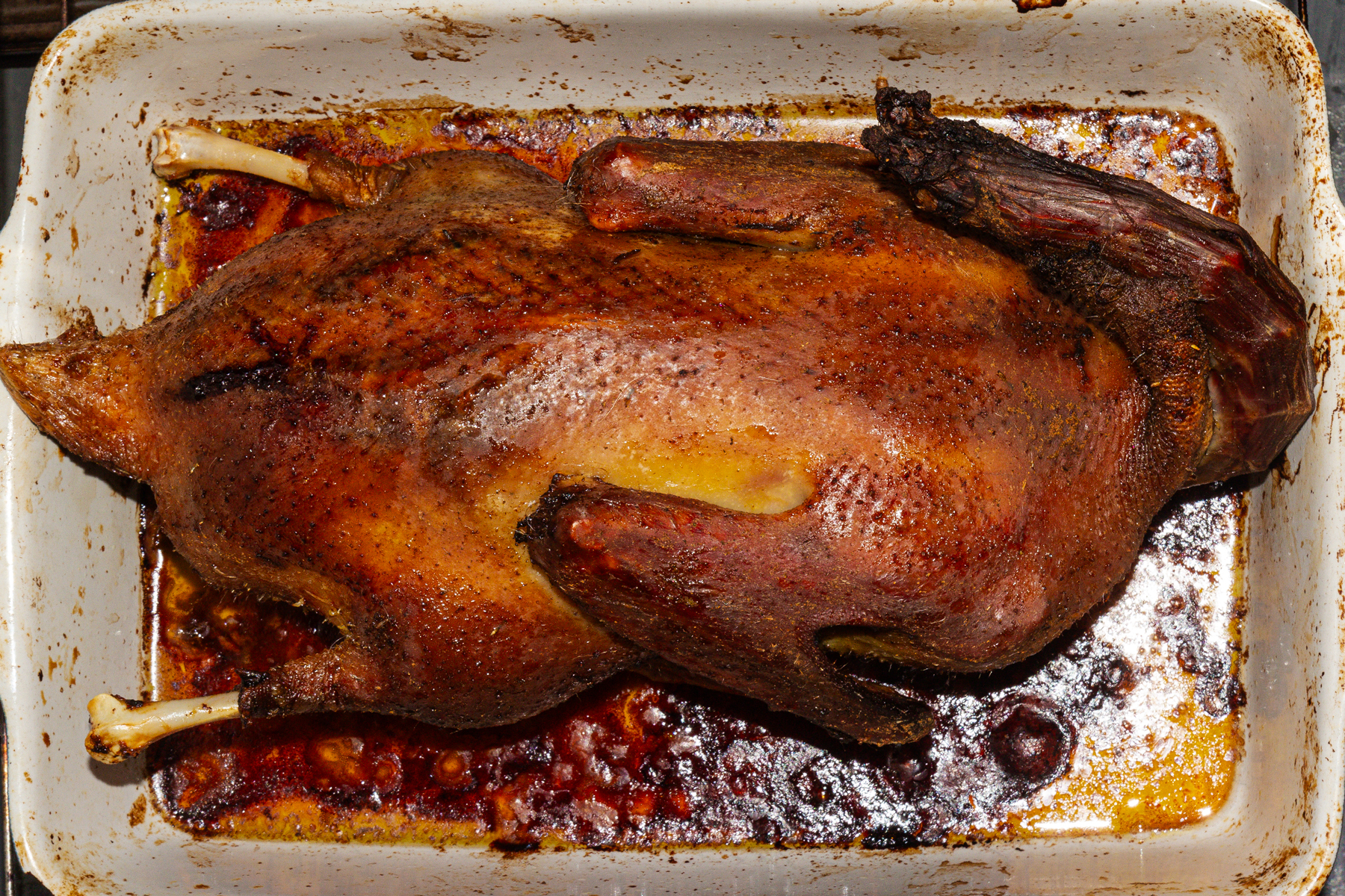 Утка в фольге