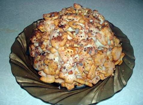 Торт из крекеров