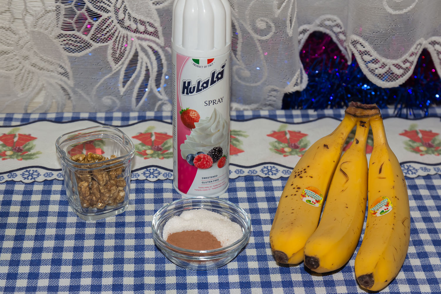 продукты для рецепта Лакомство обезьян