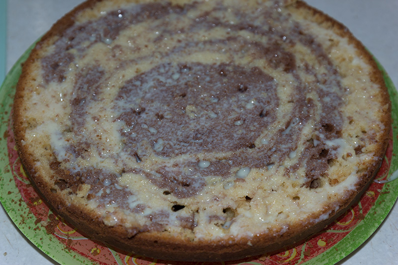 Фото к рецепту Торт "Зебра" Торт "Зебра"