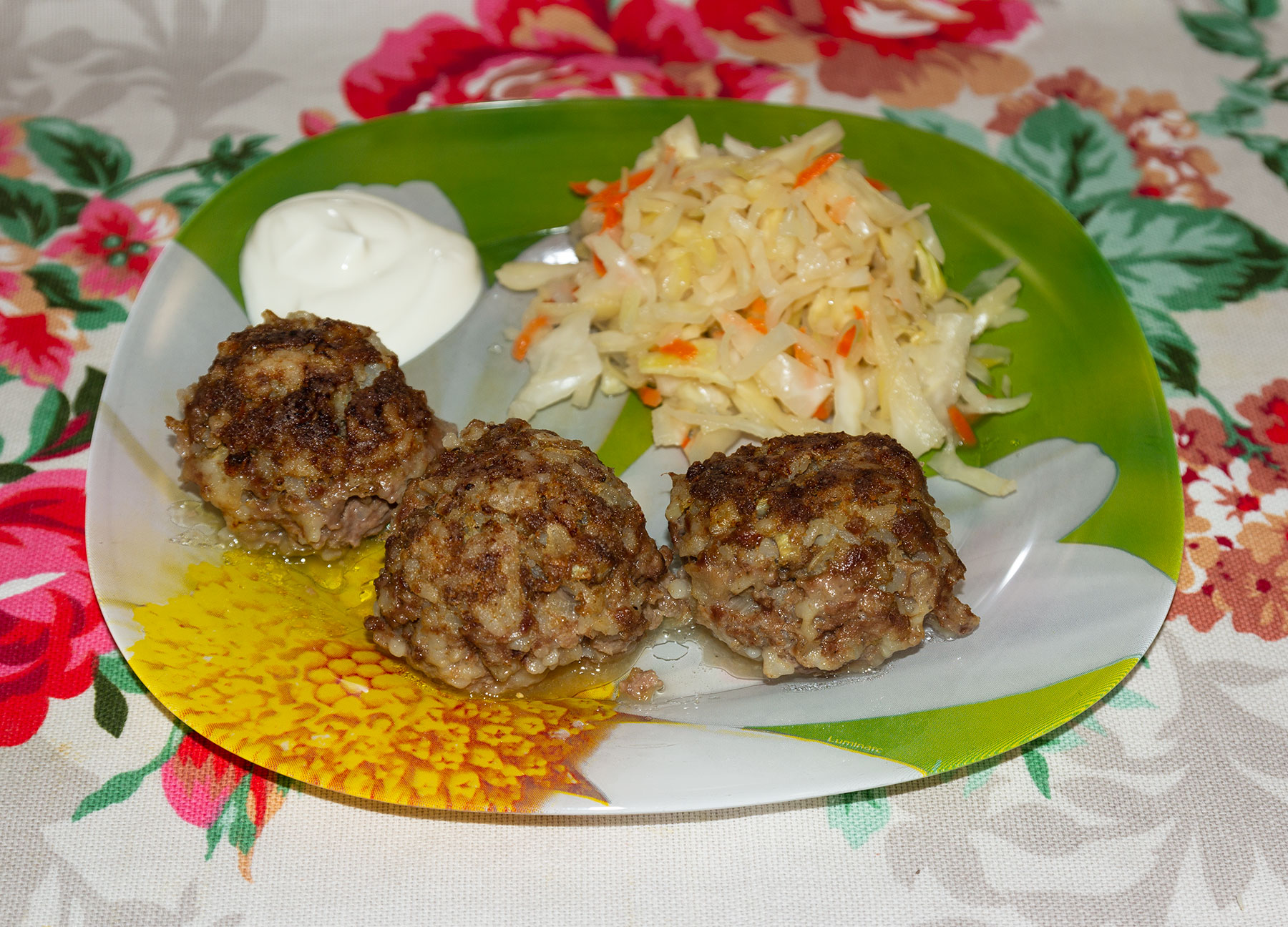 Ежики из мяса