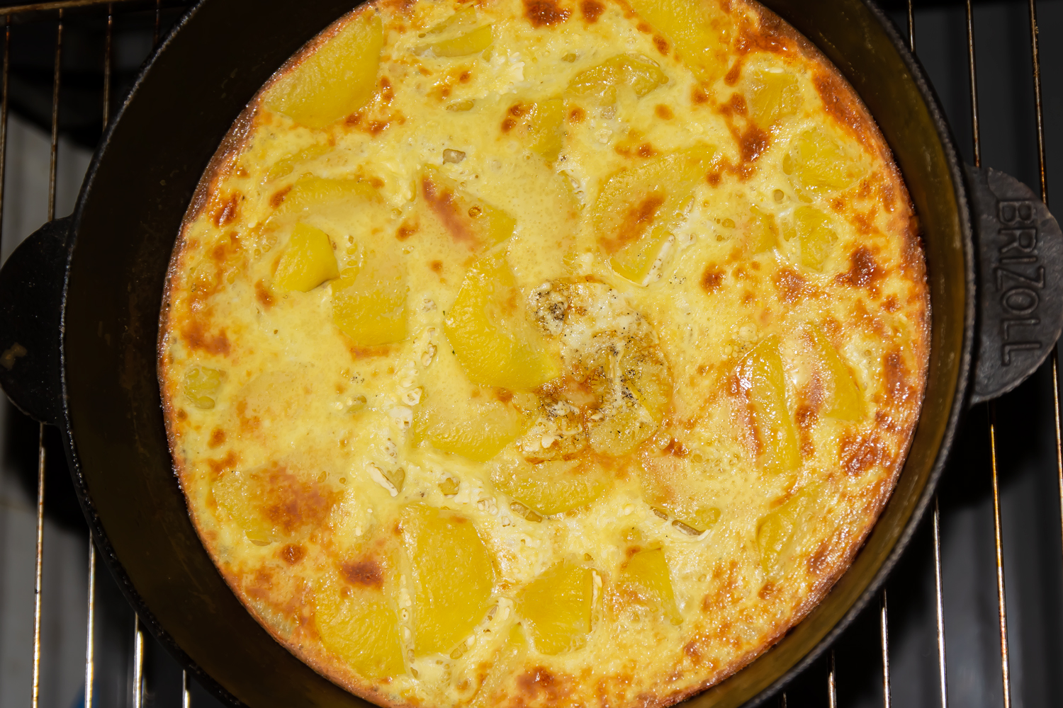 готовое блюдо по рецепту Яичница по-деревенски