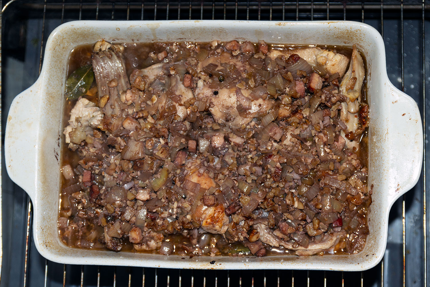 готовое блюдо для рецепта Кролик по-средиземноморски