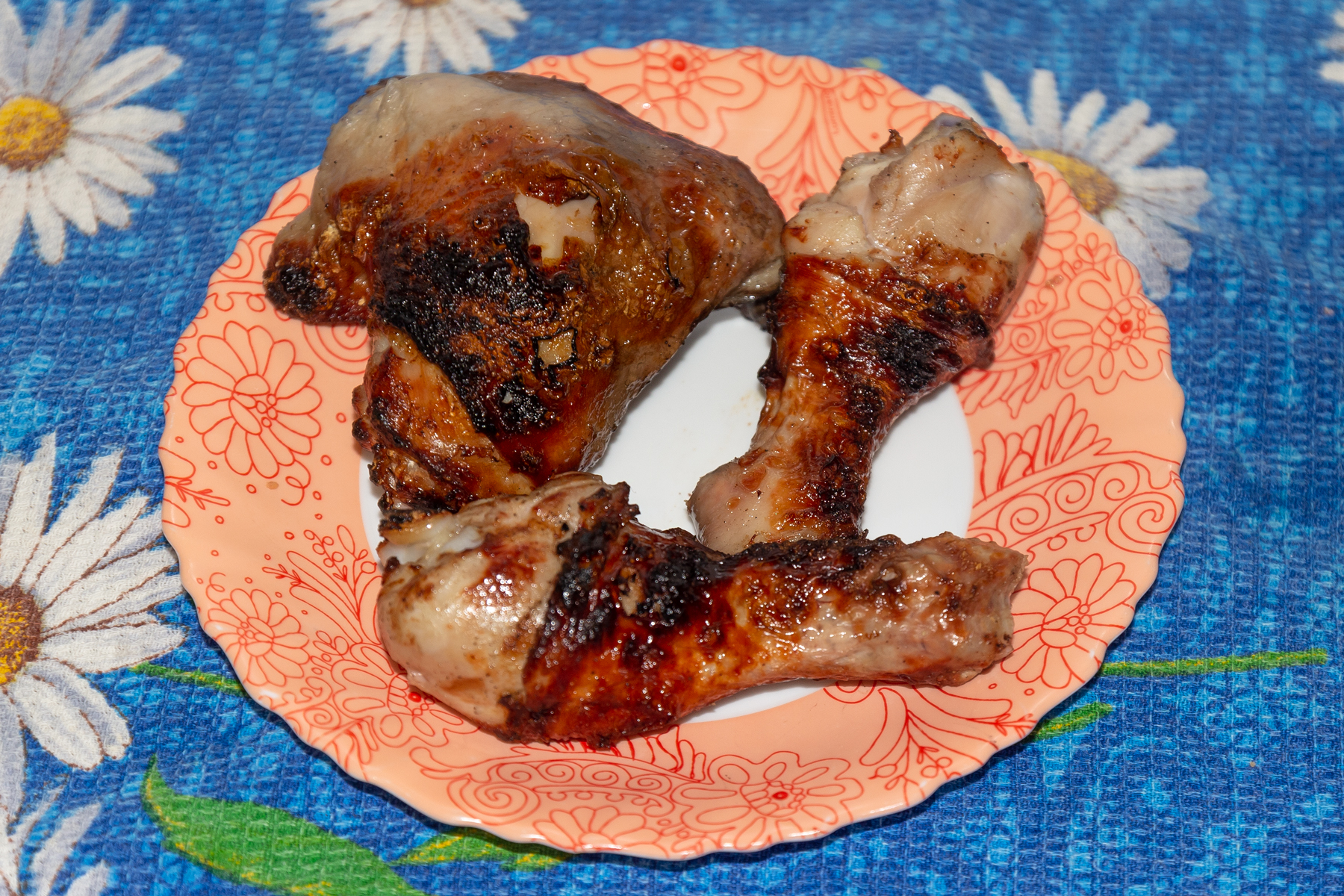 Шашлык из куриных окороков