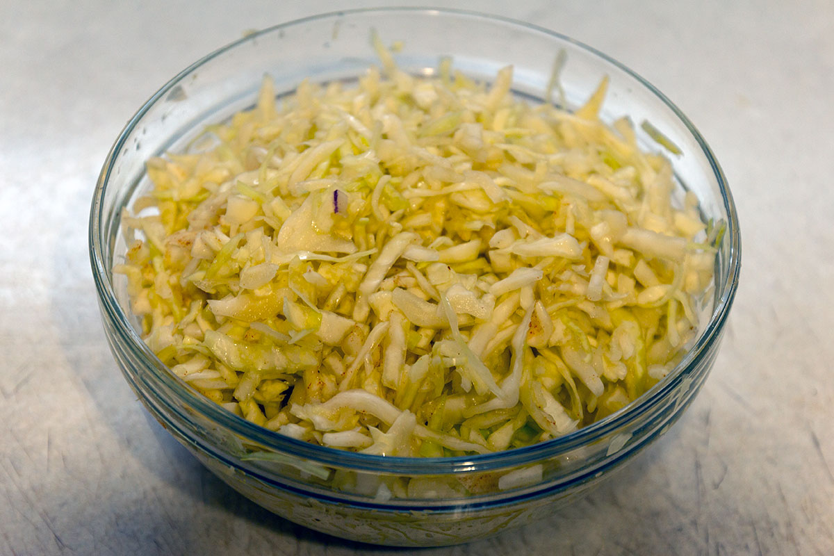 Нашинкованная капуста