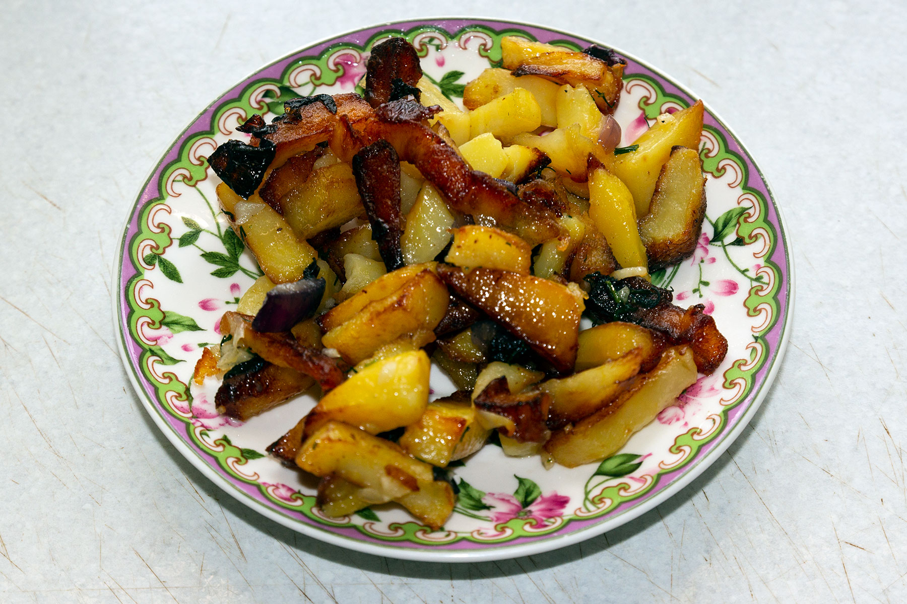 Картофель, жареный по "Барски"