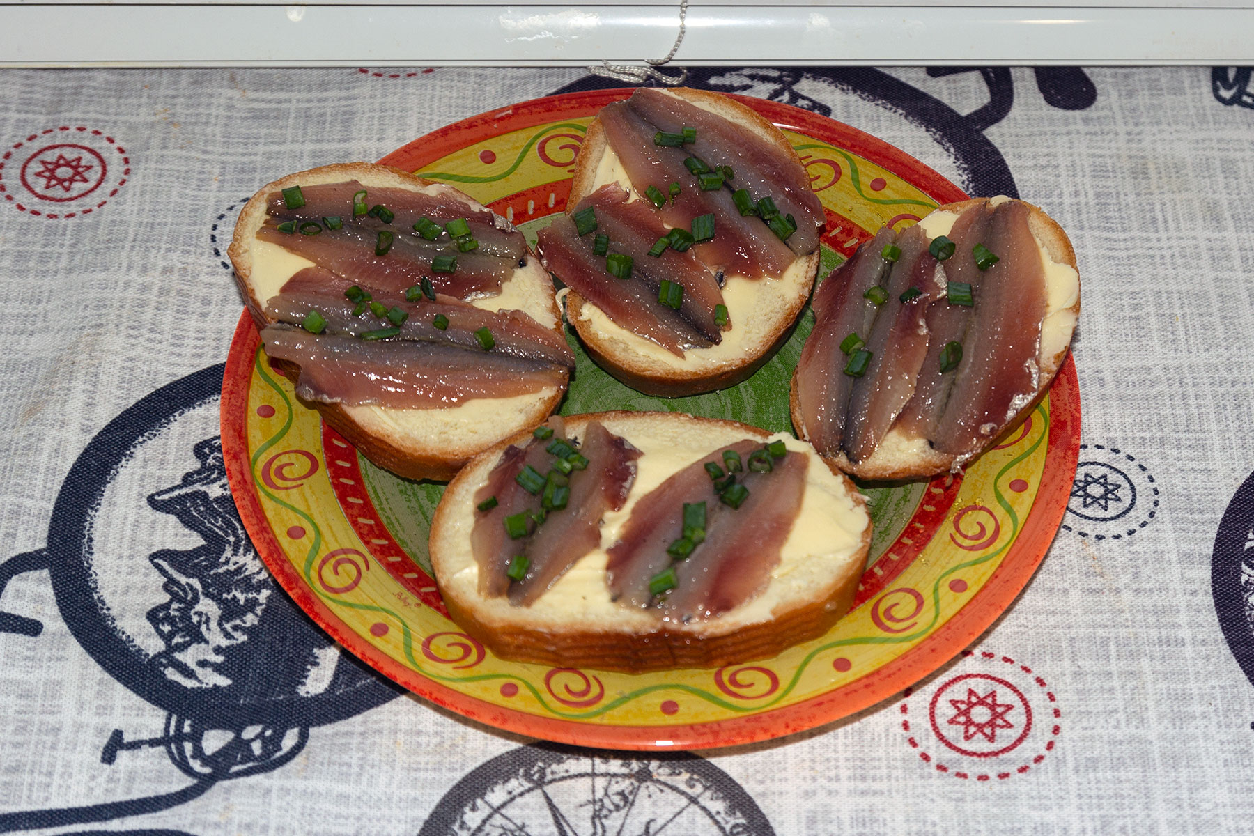 Бутерброды Морское дно