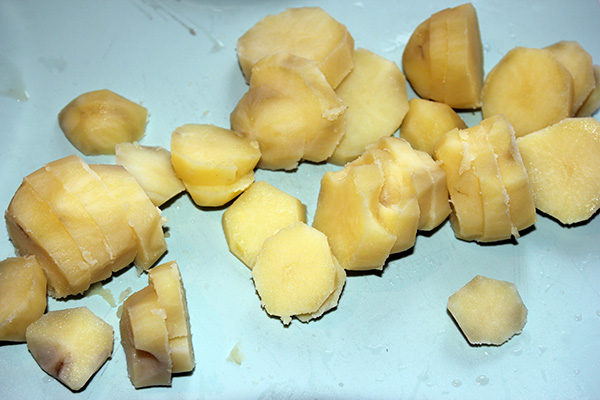 Вареный картофель