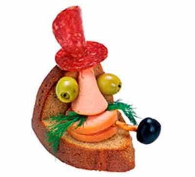 Бутерброд "Курильщик дон Педро"