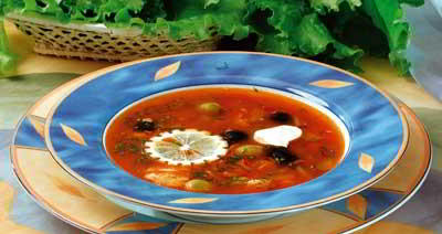 Солянка из птицы