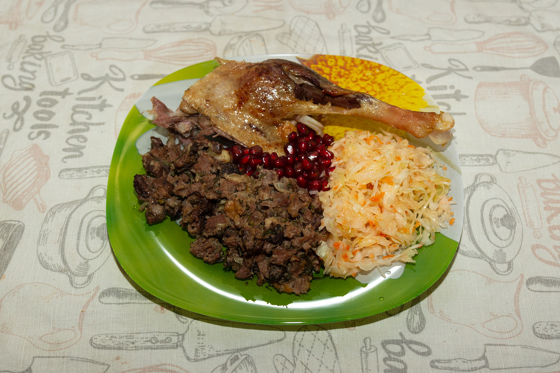 Гусь, запеченный ко дню святого Мартина