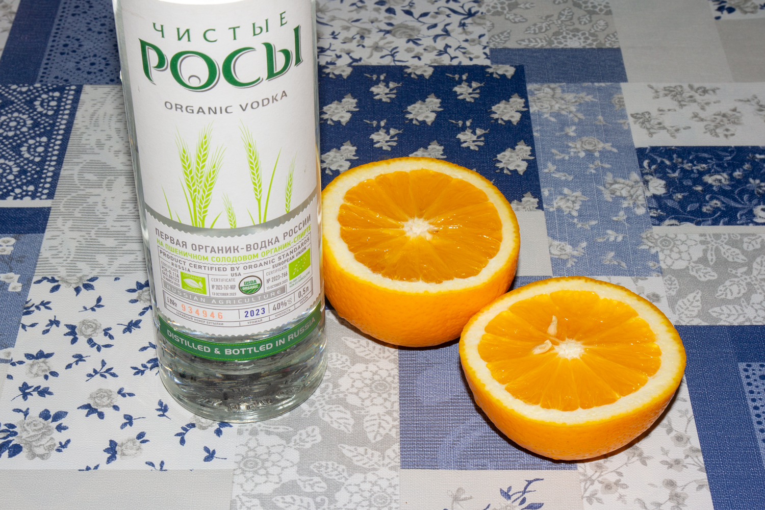 продукты для рецепта Screwdriver (отвертка)