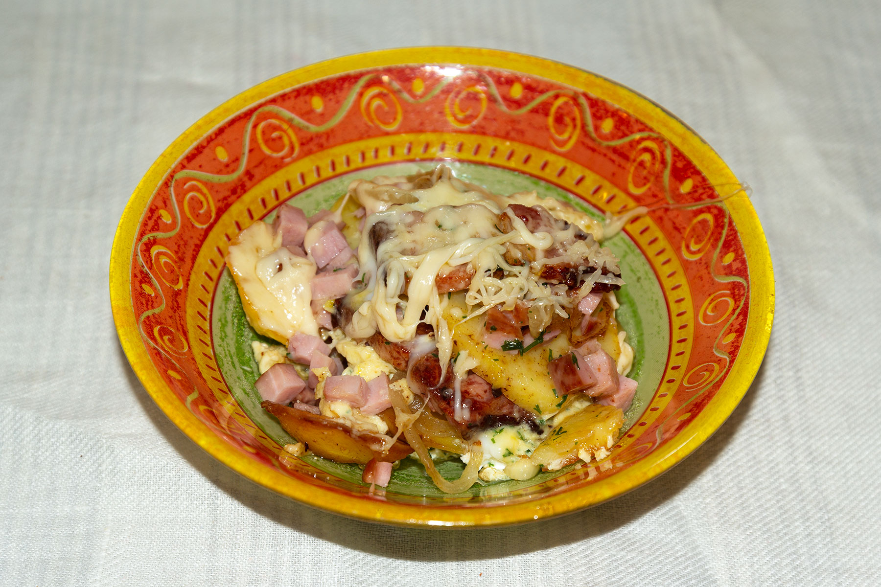 Картофель по "Тирольски"