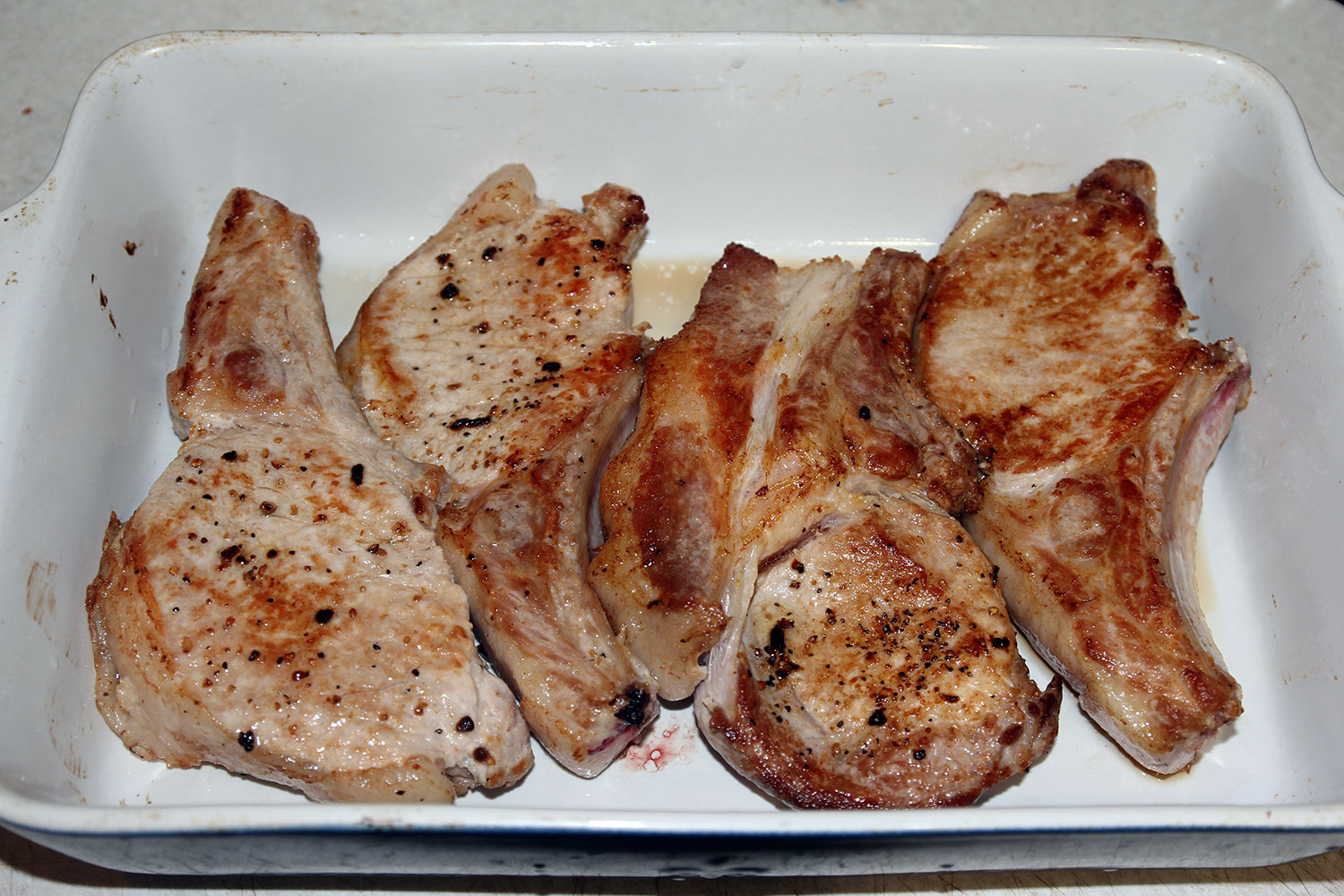 Выкладываем корейку на противень