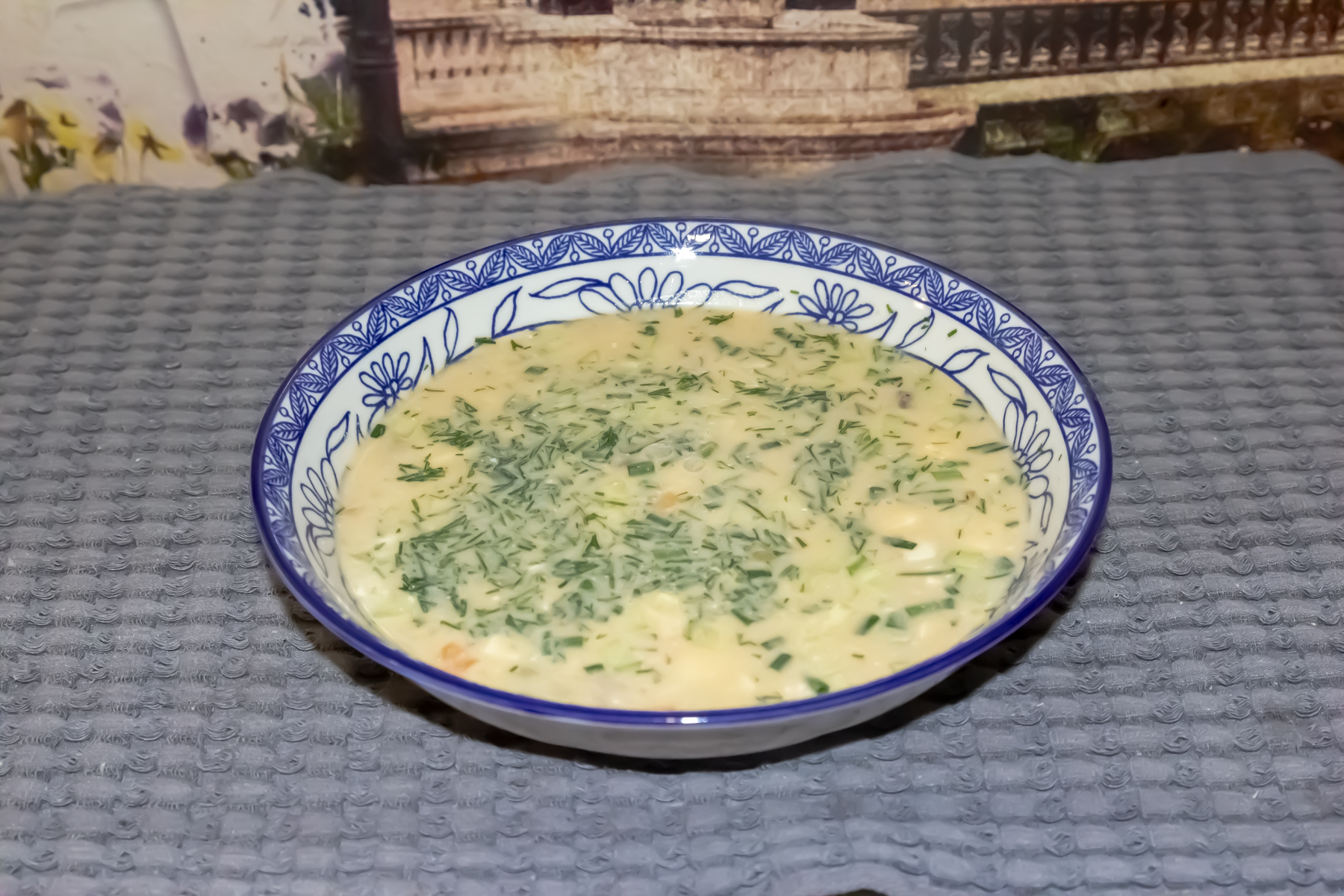 Овощная окрошка