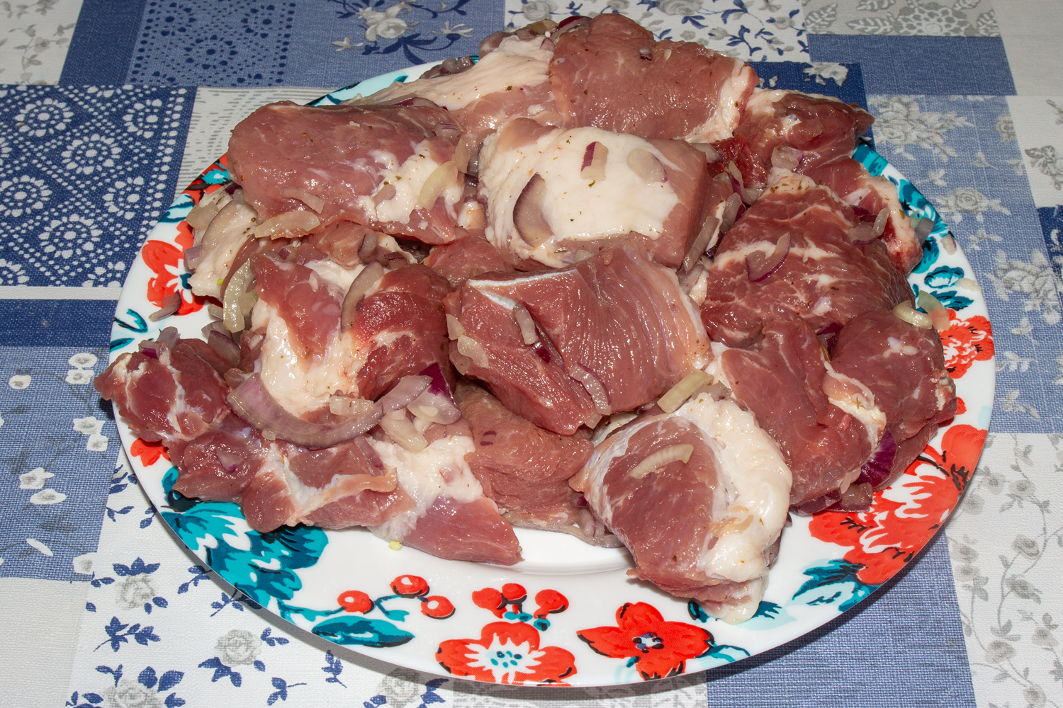 замаринованный шашлык по рецепту Шашлык в духовке (2)