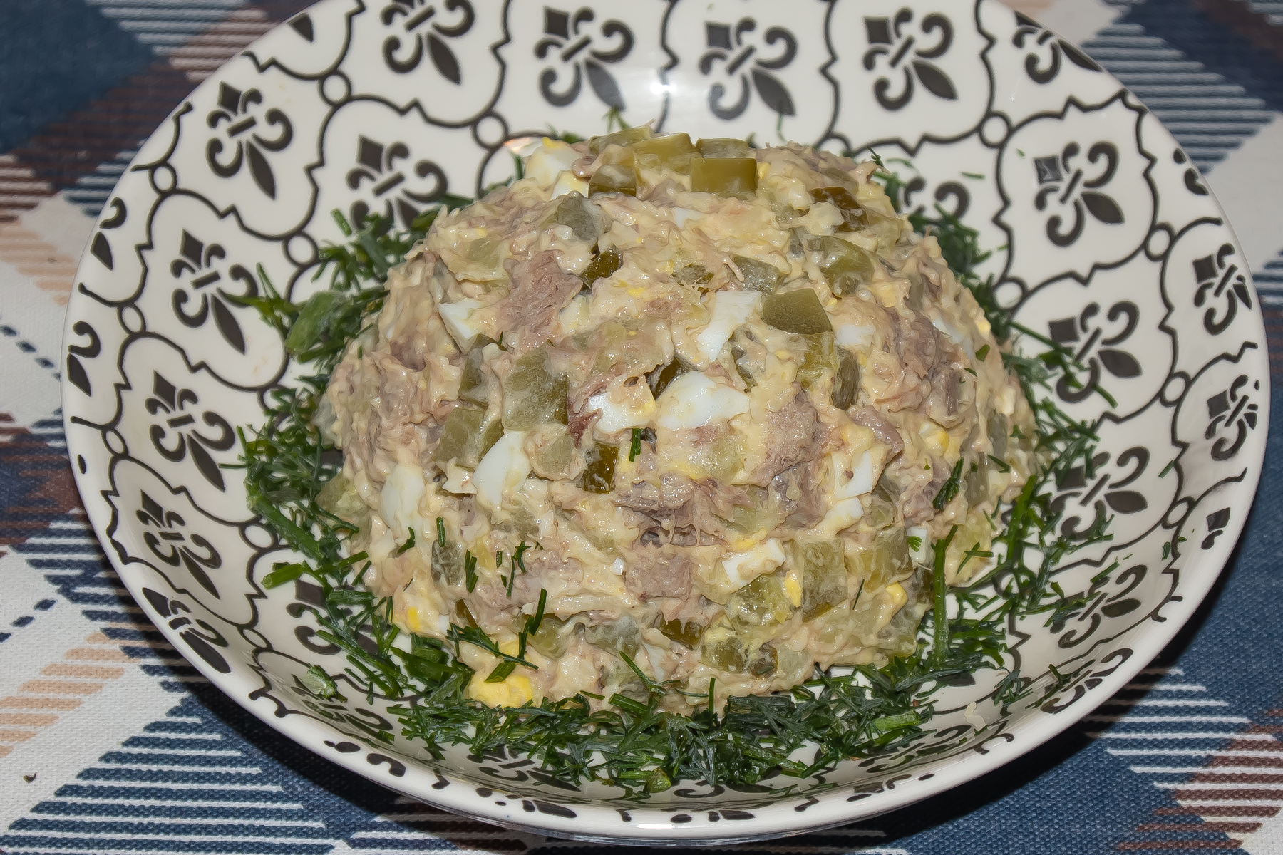 Фото к рецепту Салат язычок Салат язычок