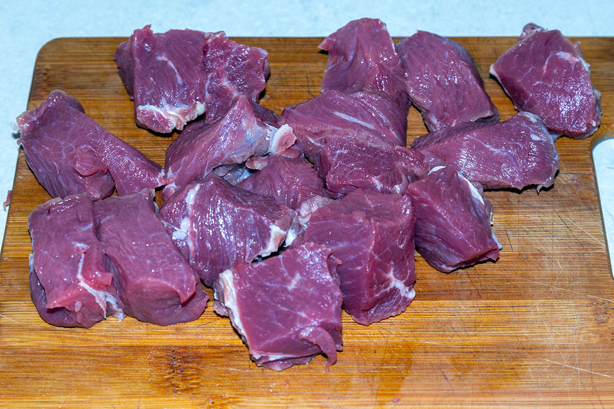 Нарезанная говядина