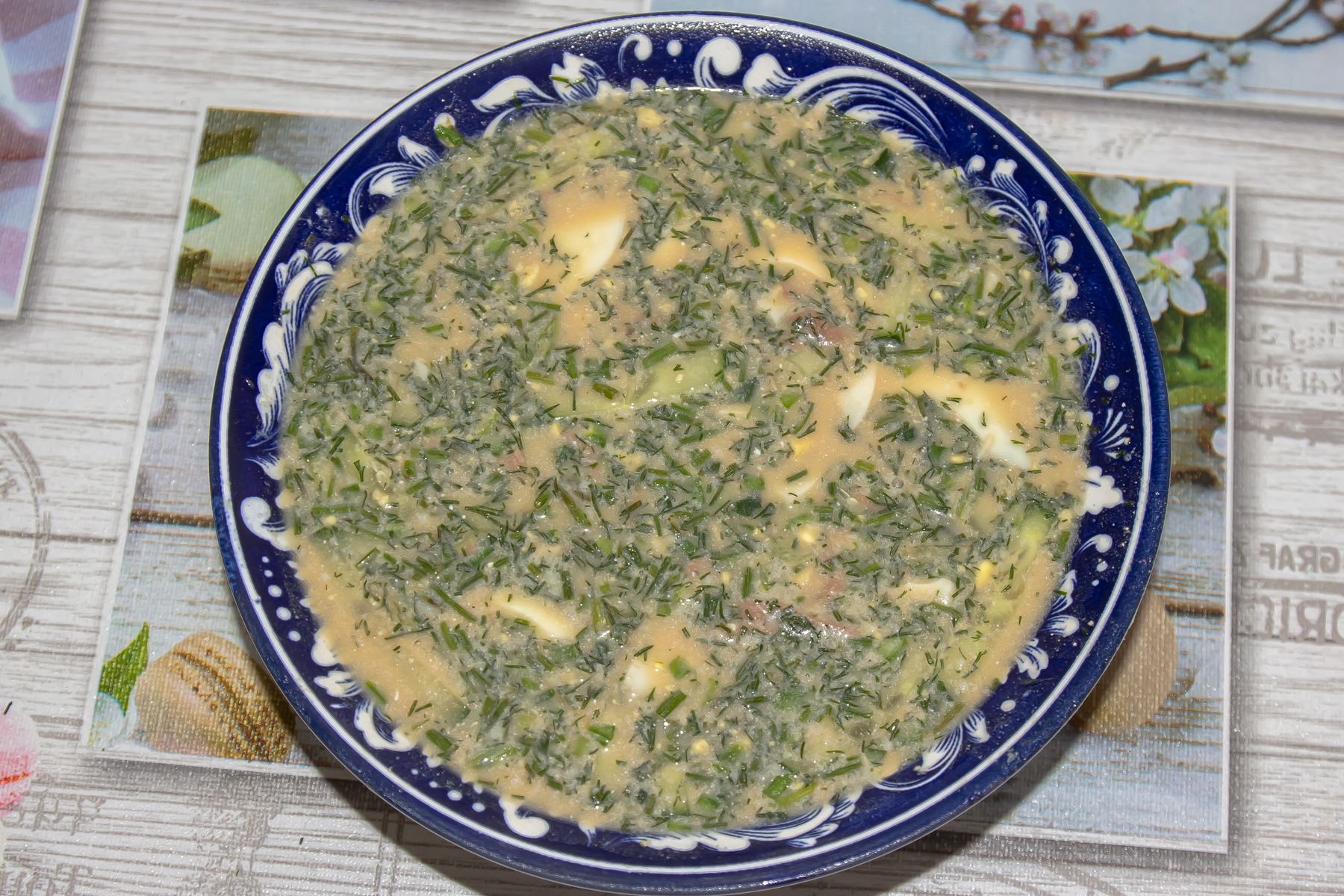 Окрошка мясная (4)