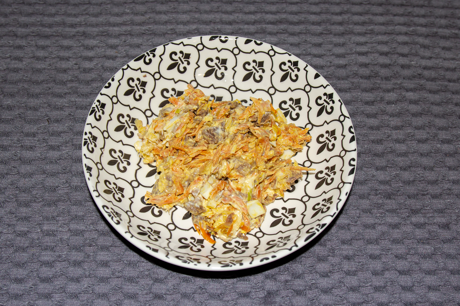 Фото к рецепту Салат "Клязьма" Салат "Клязьма"