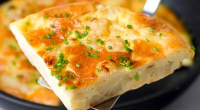 Омлет с цветной капустой