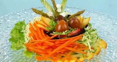 Салат "Гнездо"