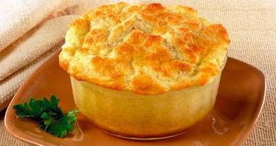 Фото к рецепту Острое суфле из сыра Острое суфле из сыра