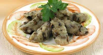 Картофельные клецки по-охотничьи