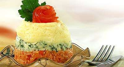 Сыр с овощами