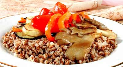 Фото к рецепту Гречневая каша "Праздничная" Гречневая каша "Праздничная"