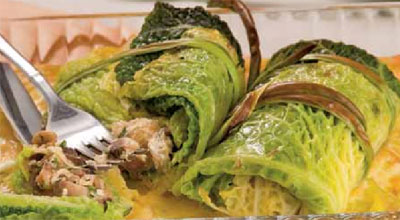 Голубцы с грибной начинкой