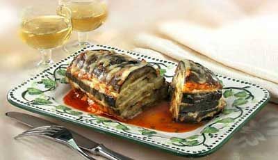 Баклажаны, запеченные с сыром