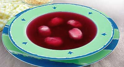 Фото к рецепту Суп из черной смородины Суп из черной смородины