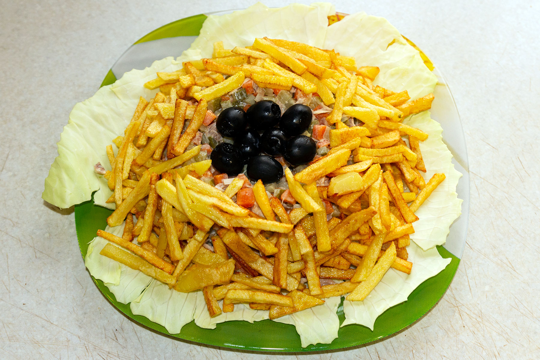 Салат Гнездо глухаря