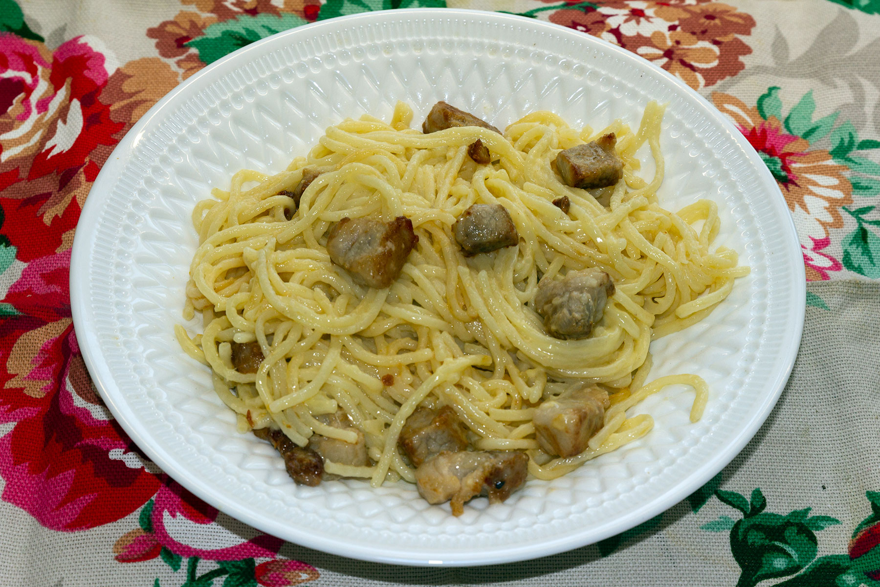 Спагетти "а ла карбонара"