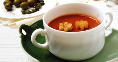 Летний овощной суп