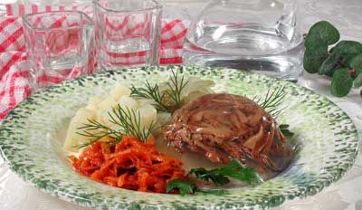 Грибы в формочках