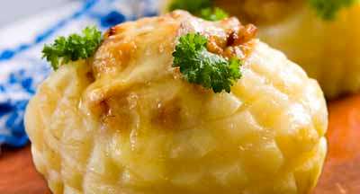 Картофель фаршированный