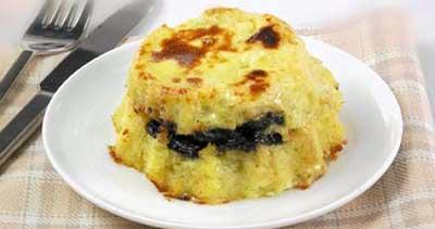 Запеканка пшённая с тыквой