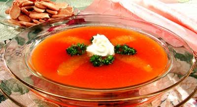 Морковный суп с апельсинами