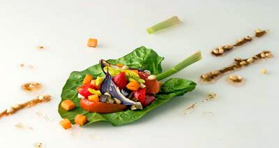 Салат из запечённых овощей