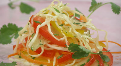 Фото к рецепту Салат "Бахор" по-таджикски Салат "Бахор" по-таджикски